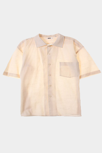 UNIQLO U 2/1 셔츠 - linen blend[MAN M]