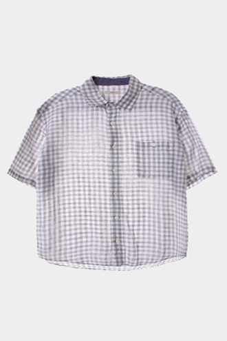 TOPVALU 2/1 셔츠 - linen 100% blend[MAN L]