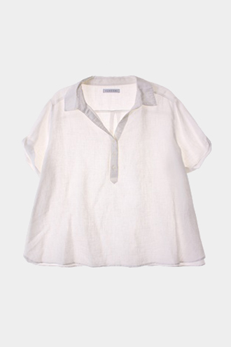 CLOSSHI 2/1 셔츠 - linen 100% blend[WOMAN 88]