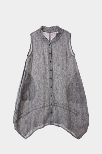noa-ge DRESS - linen 100% blend[WOMAN 66~77]