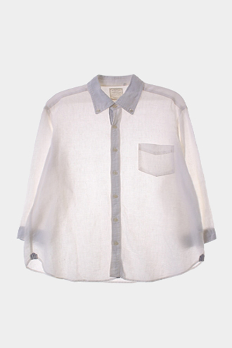 CIAOPANIC 셔츠 - linen 100% blend[MAN L]
